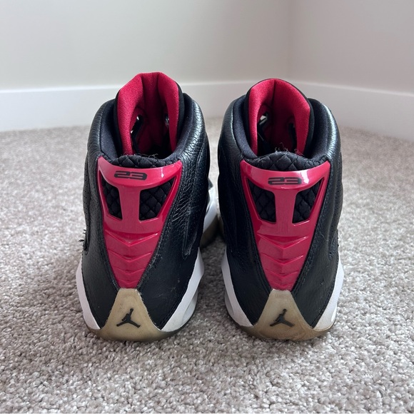 Jordan Spiz'ike Black Gym Red White 315317-016 Men's Size 12 Sneakers - Picture 4 of 12